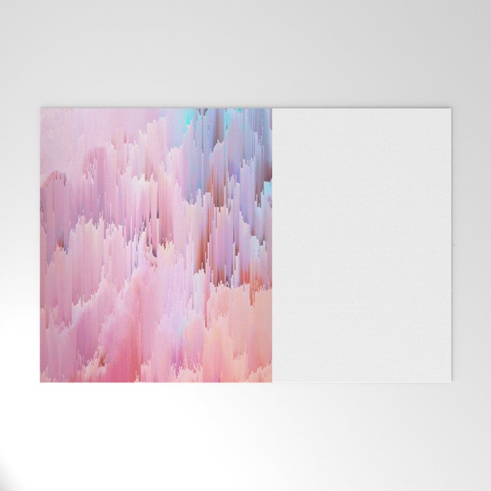 Delicate Glitches Welcome Mat Gallery Image 1