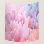Delicate Glitches Wall Tapestry Gallery Image 4