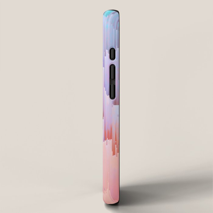 Delicate Glitches iPhone Case Gallery Image 2