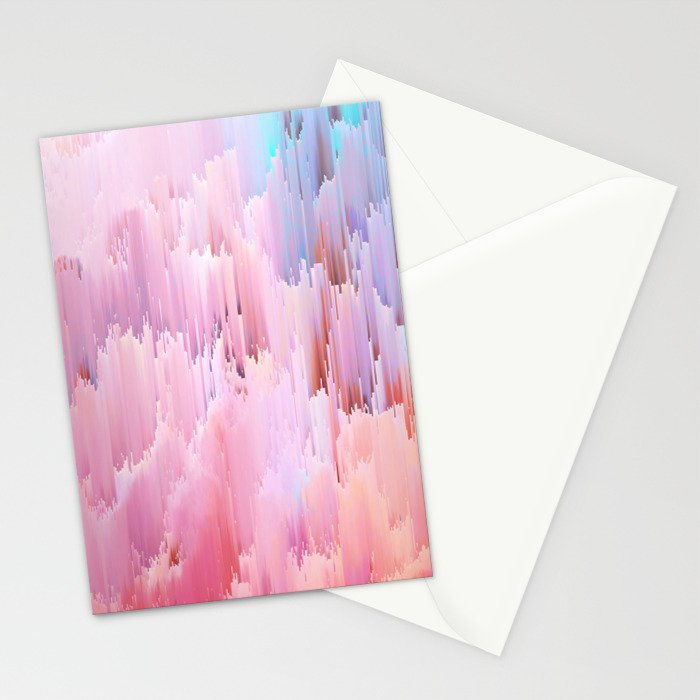 Delicate Glitches Stationery Card Gallery Image 2