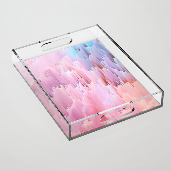 Delicate Glitches Acrylic Tray Gallery Image 1