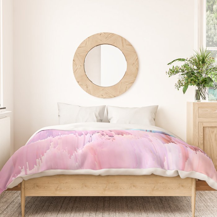 Delicate Glitches Duvet Cover Gallery Image 3