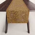Mysterious Garden - bronze Table Runner Gallery Image 1
