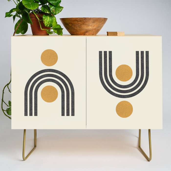Mid century modern - arch suns Credenza Gallery Image 1
