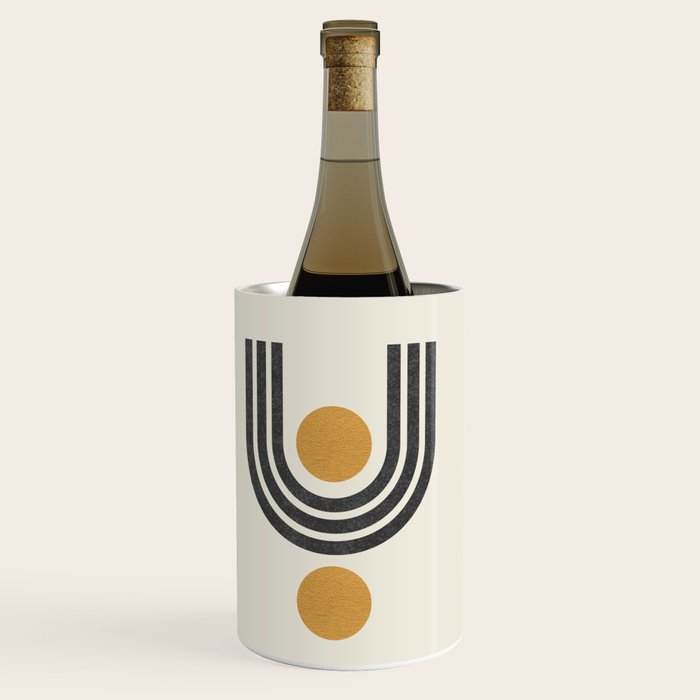 Mid century modern - arch suns Wine Chiller Gallery Image 3