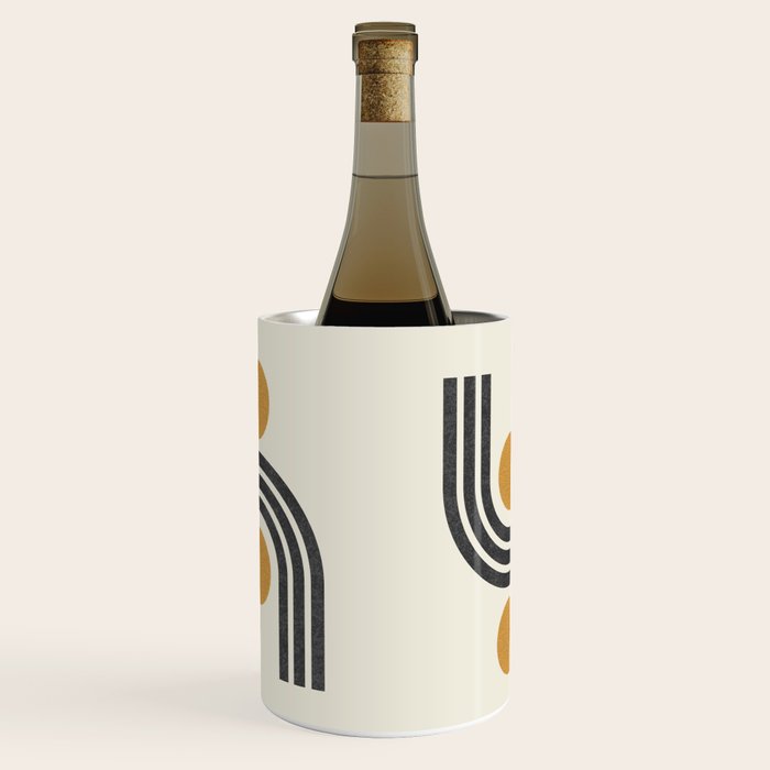 Mid century modern - arch suns Wine Chiller Gallery Image 1
