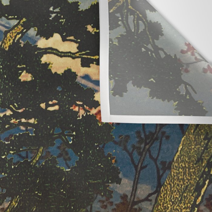 Evening in Maido Wall Tapestry Gallery Image 3