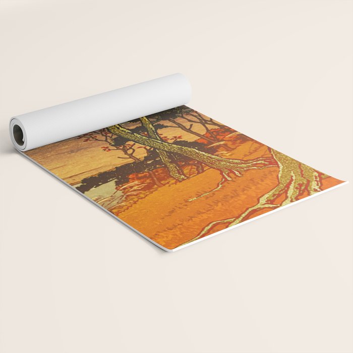 Evening in Maido Yoga Mat Gallery Image 2