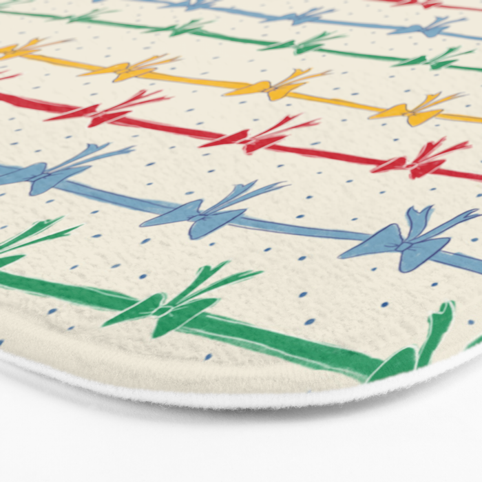 Primary Bow Rows Bath Mat Gallery Image 3
