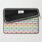 Primary Bow Rows Laptop Sleeve Gallery Image 2