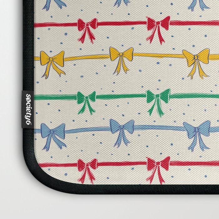 Primary Bow Rows Laptop Sleeve Gallery Image 3