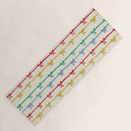 Primary Bow Rows Yoga Mat Gallery Image 1