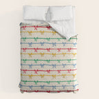 Primary Bow Rows Comforter Gallery Image 6