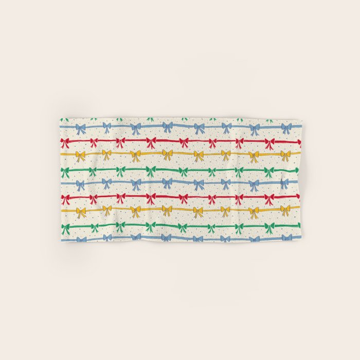 Primary Bow Rows Bath Towel Gallery Image 1