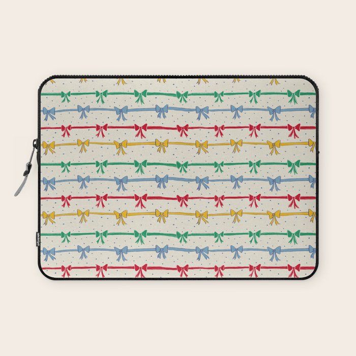 Primary Bow Rows Laptop Sleeve Gallery Image 1