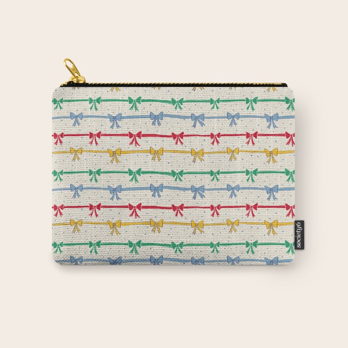 Primary Bow Rows Carry All Pouch Gallery Image 1
