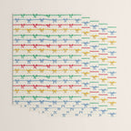 Primary Bow Rows Wrapping Paper Gallery Image 3