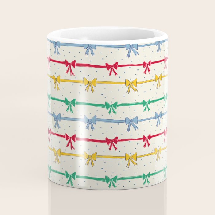 Primary Bow Rows Coffee Mug Gallery Image 4