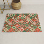 Hand-drawn Quilt #5 Rug Gallery Image 1