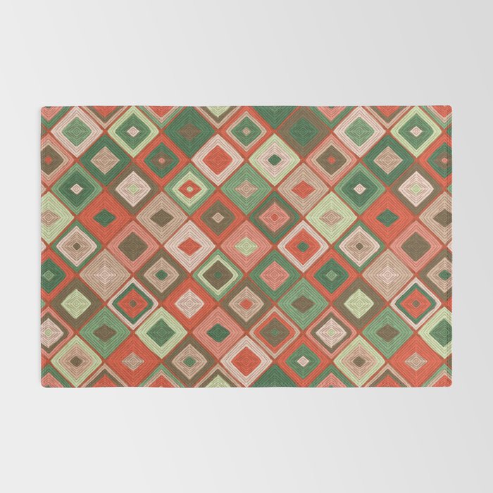Hand-drawn Quilt #5 Rug Gallery Image 2