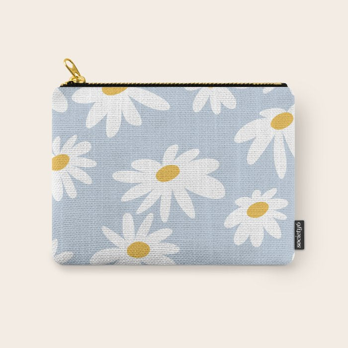 Lazy Daisies  Carry All Pouch Gallery Image 1