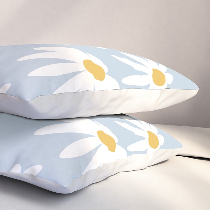 Lazy Daisies  Pillow Sham Gallery Image 3