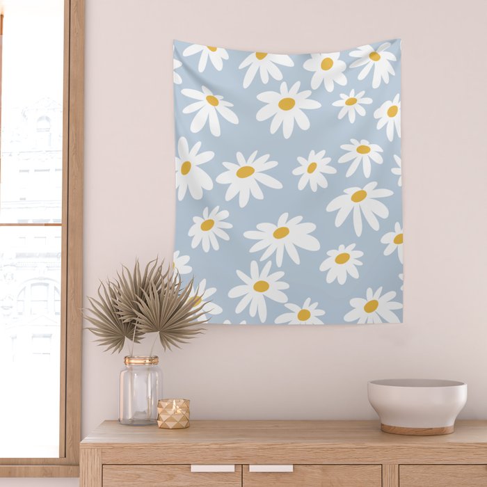 Lazy Daisies  Wall Tapestry Gallery Image 2