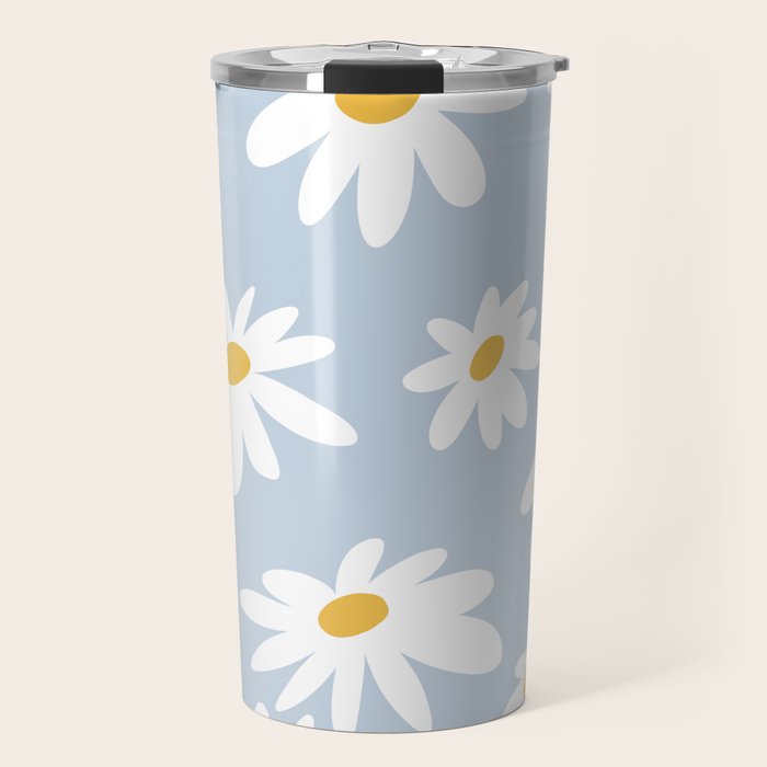 Lazy Daisies  Travel Mug Gallery Image 1