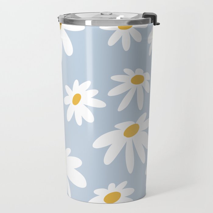 Lazy Daisies  Travel Mug Gallery Image 2