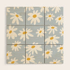 Lazy Daisies  Wood Wall Art Gallery Image 1