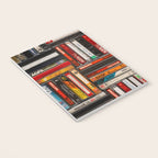 Music cassette stacks color  Notebook Gallery Image 3