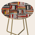 Music cassette stacks color  Side Table Gallery Image 2