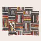Music cassette stacks color  Placemat Gallery Image 1
