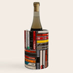 Music cassette stacks color  Wine Chiller Gallery Image 1