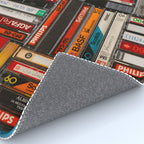 Music cassette stacks color  Rug Gallery Image 4
