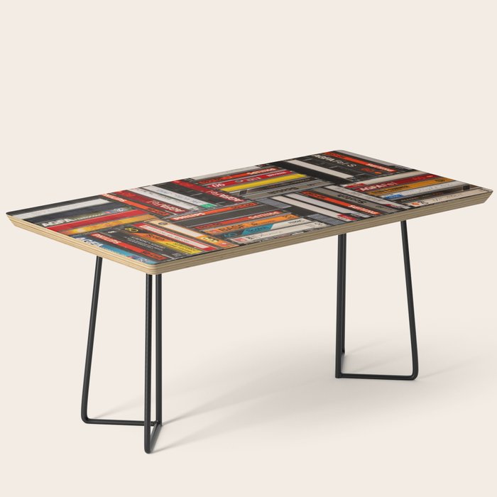 Music cassette stacks color  Coffee Table Gallery Image 1