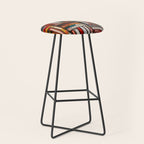 Music cassette stacks color  Stool Gallery Image 1