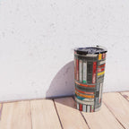 Music cassette stacks color  Travel Mug Gallery Image 4