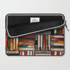 Music cassette stacks color  Laptop Sleeve Gallery Image 2