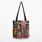 Music cassette stacks color  Tote Bag Gallery Image 2