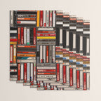 Music cassette stacks color  Wrapping Paper Gallery Image 3