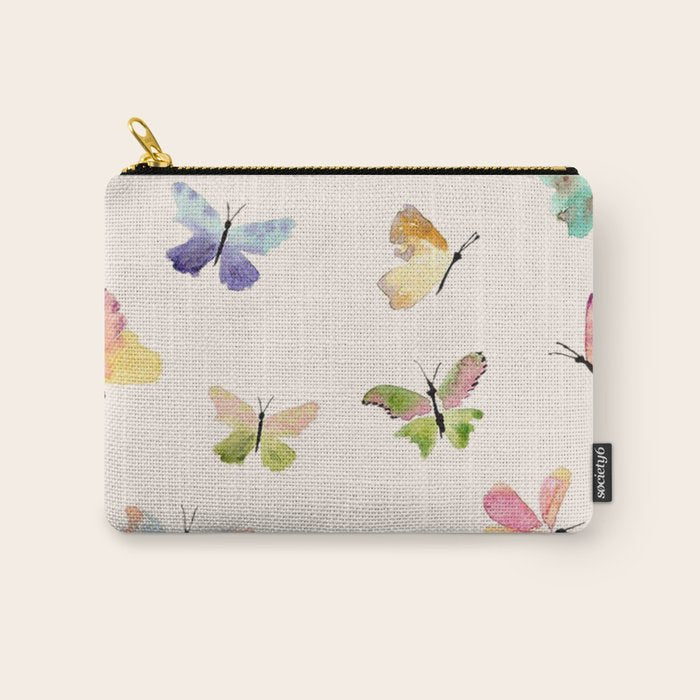 Beautiful Butterflies Carry All Pouch Gallery Image 1
