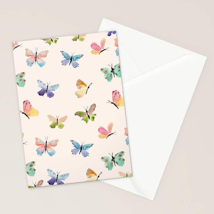 Beautiful Butterflies Stationery Card Gallery Image 2