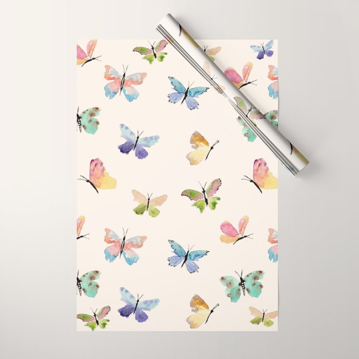 Beautiful Butterflies Wrapping Paper Gallery Image 1
