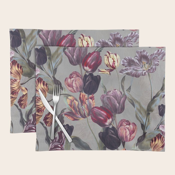 Magic Tulips Pattern Placemat Gallery Image 1