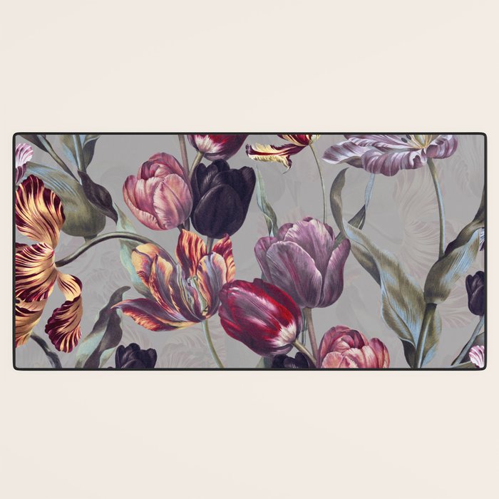 Magic Tulips Pattern Desk Mat Gallery Image 3