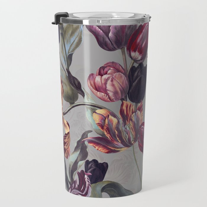 Magic Tulips Pattern Travel Mug Gallery Image 3