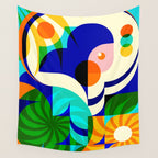 Sunshine Happy Girl Wall Tapestry Gallery Image 4