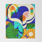 Sunshine Happy Girl Throw Blanket Gallery Image 2