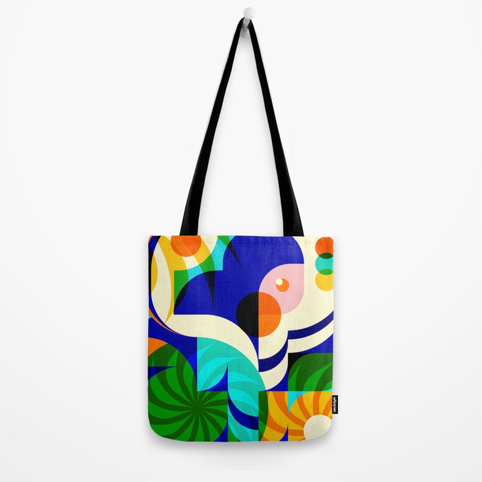 Sunshine Happy Girl Tote Bag Gallery Image 2